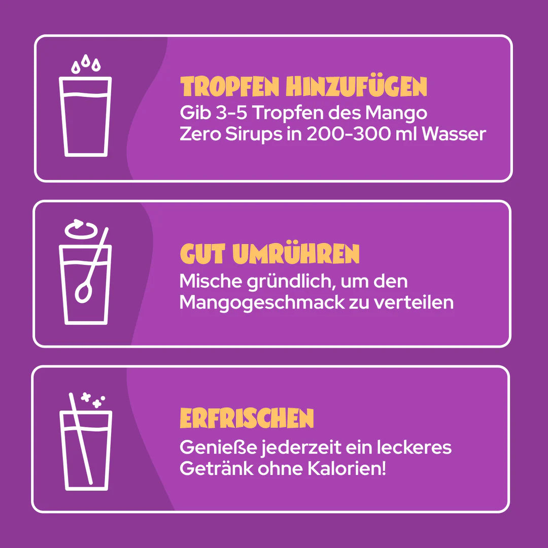 Ahead Mango Passionfruit Zero Sirup - Mooloolabas