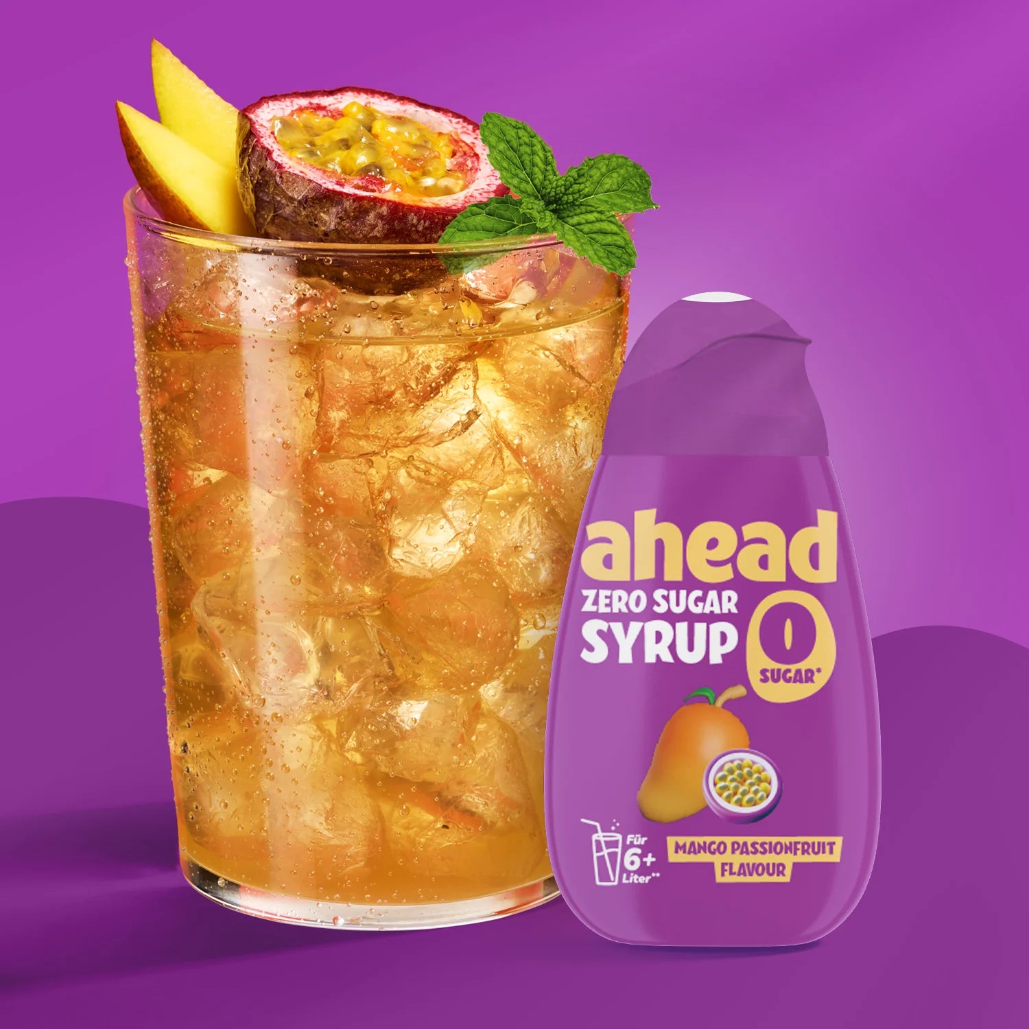 Ahead Mango Passionfruit Zero Sirup - Mooloolabas