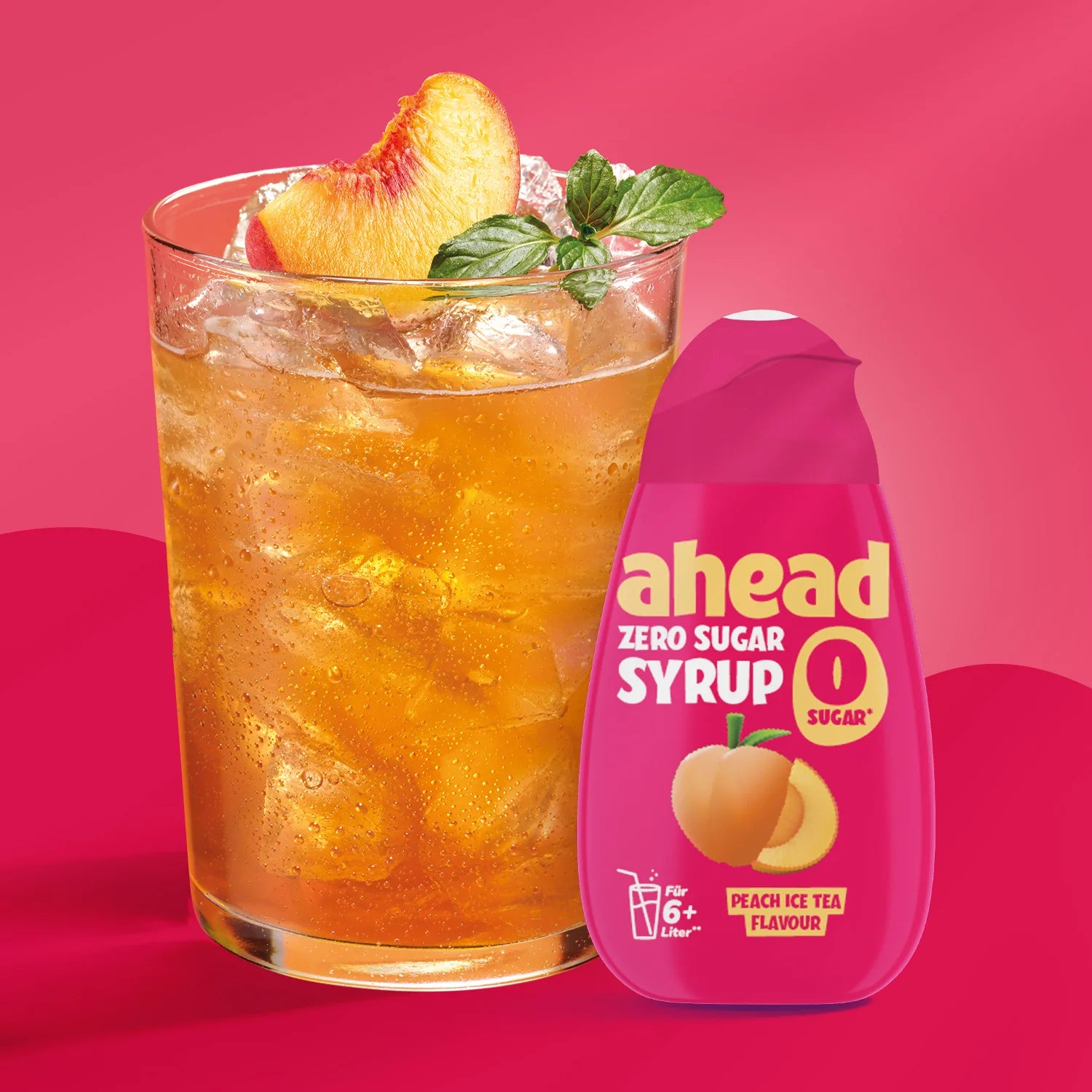 Ahead Peach Ice Tea Zero Sirup - Mooloolabas