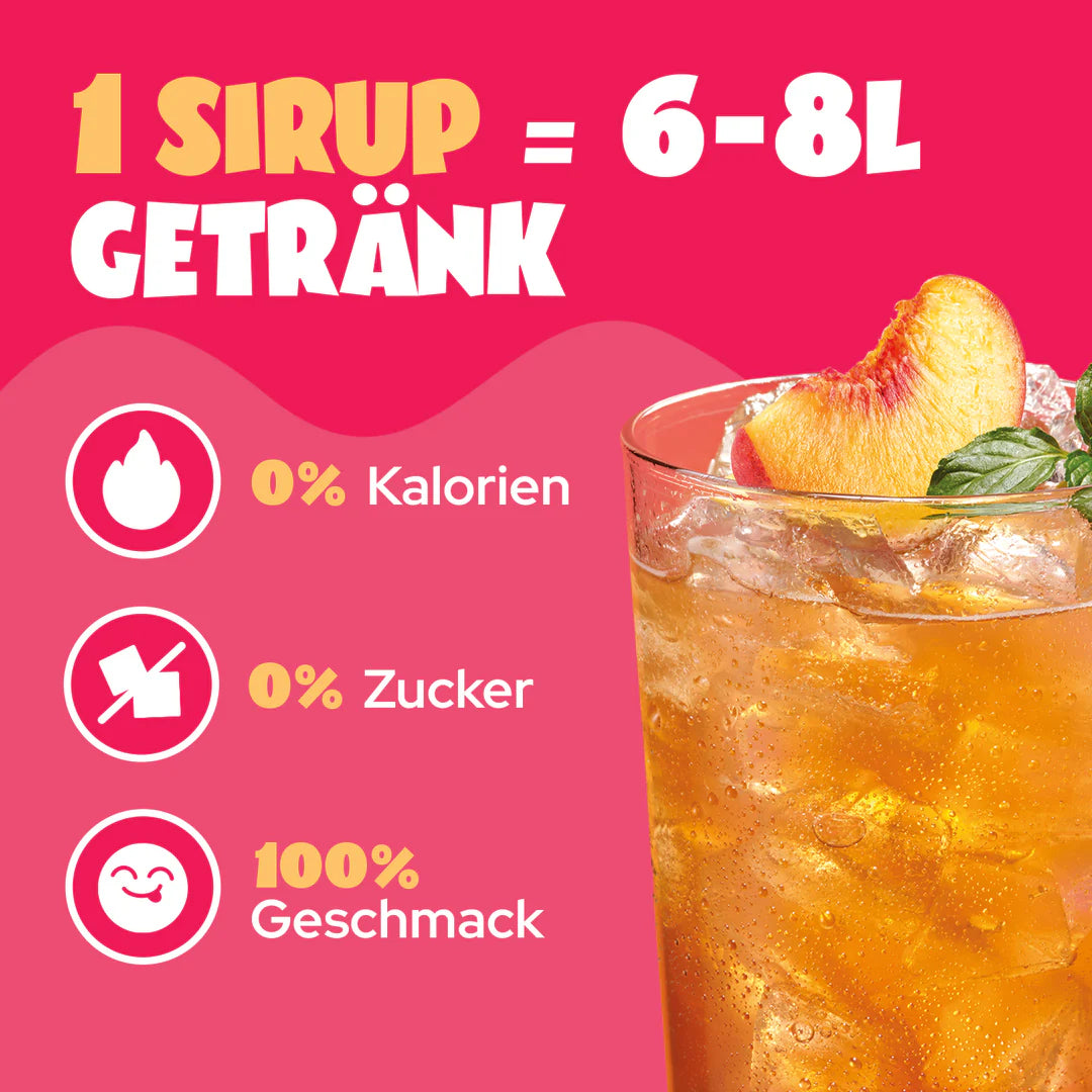 Ahead Peach Ice Tea Zero Sirup - Mooloolabas