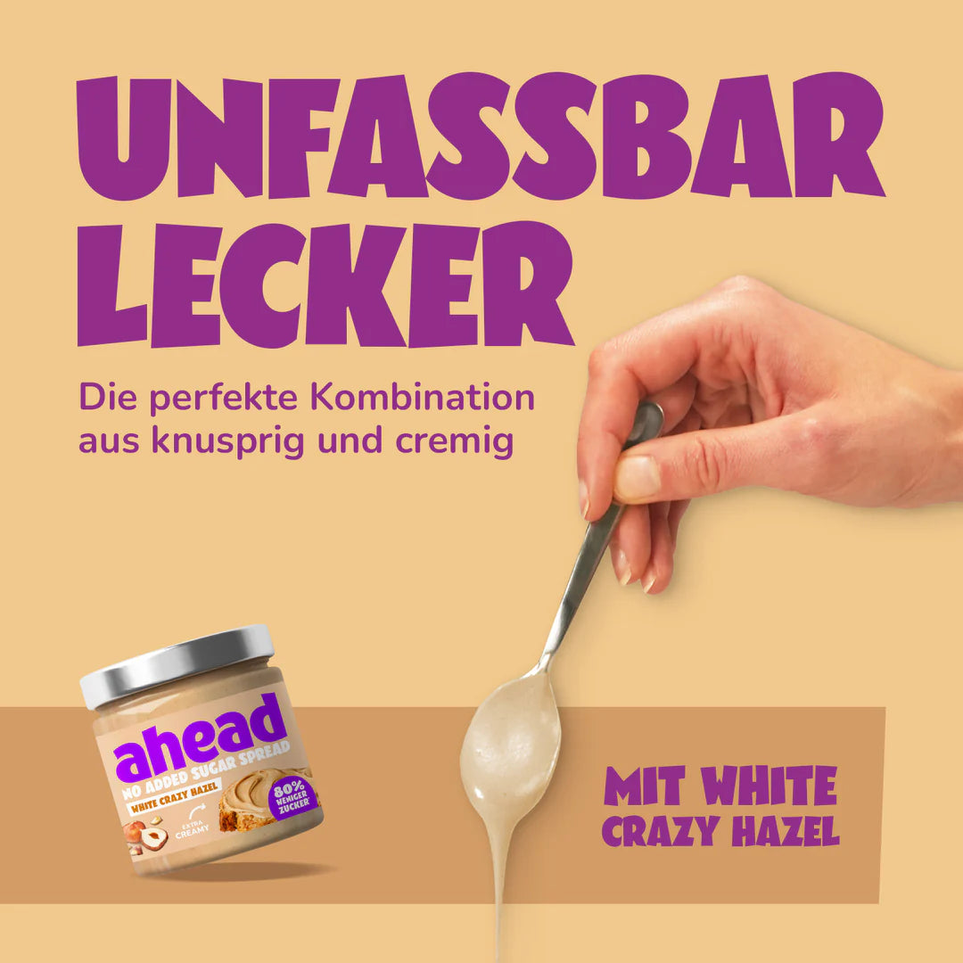 Ahead White Crazy Hazel Waffelriegel - Mooloolabas