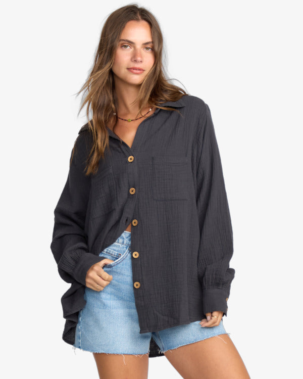 Billabong Swell Blouse - Hemd mit Knöpfen für Frauen