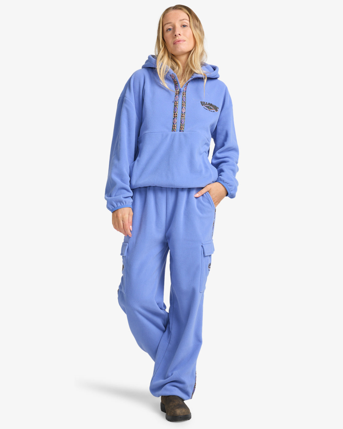 Billabong Winter Camp - Kapuzenpulli mit Reißverschlusskragen für Frauen