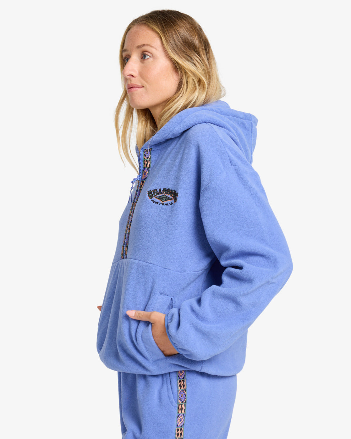 Billabong Winter Camp - Kapuzenpulli mit Reißverschlusskragen für Frauen