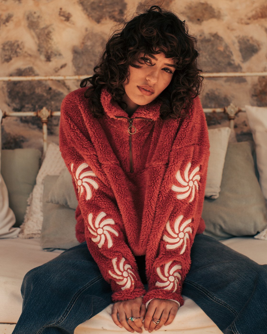 Billabong Sun Fun - Pullover mit Reißverschlusskragen