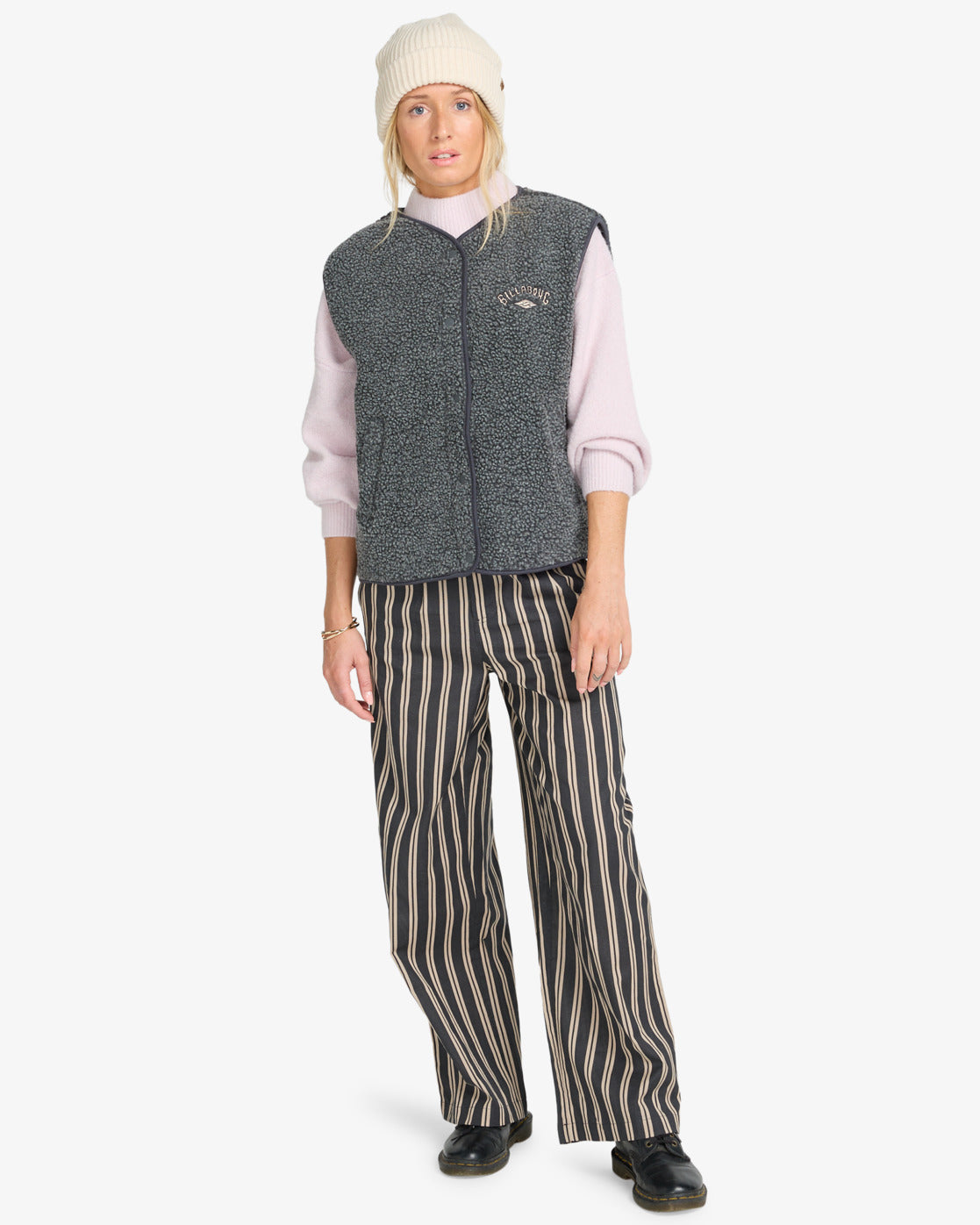 Be Happy - Sherpa-Weste für Frauen