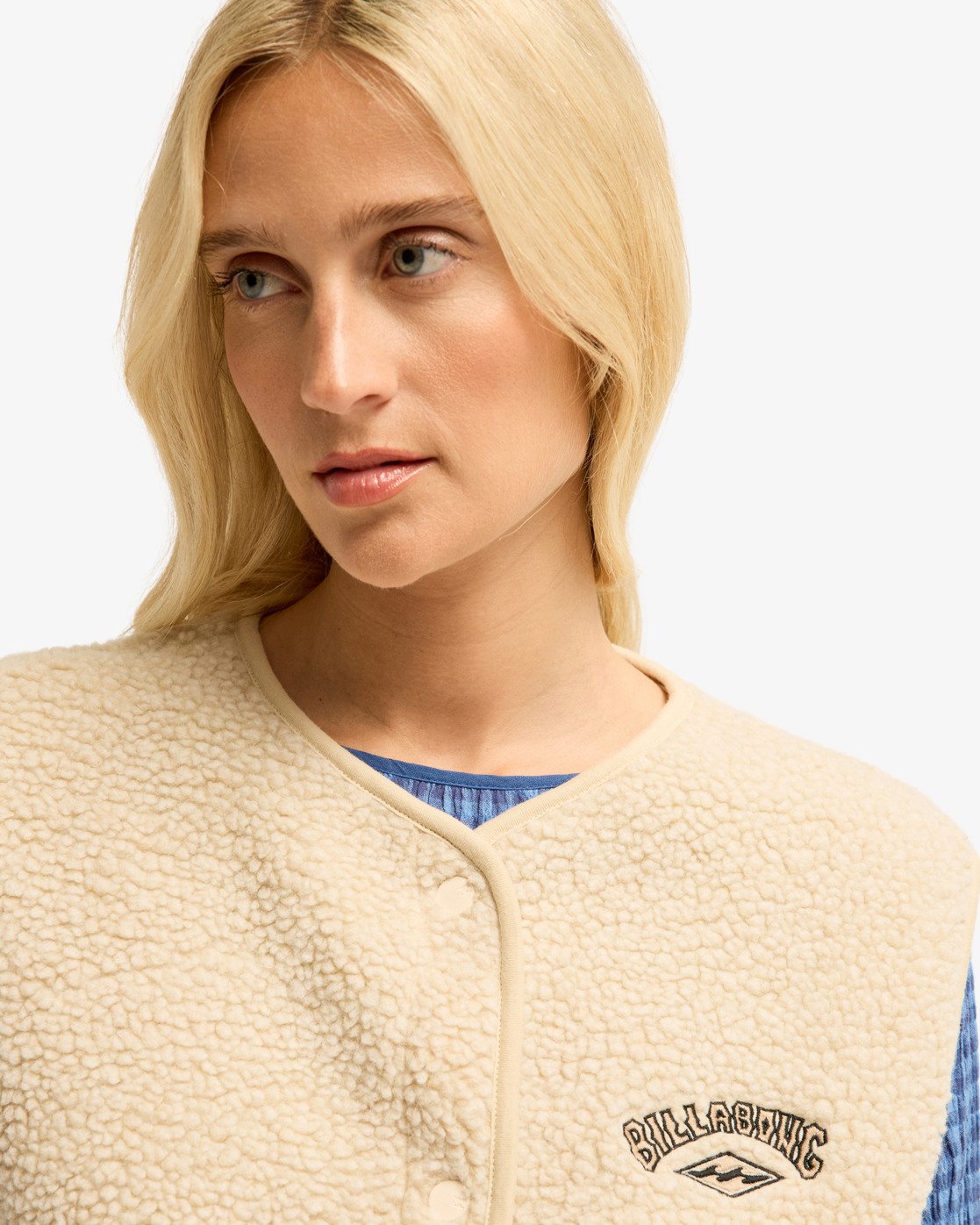 Billabong Be Happy - Sherpa-Weste für Frauen