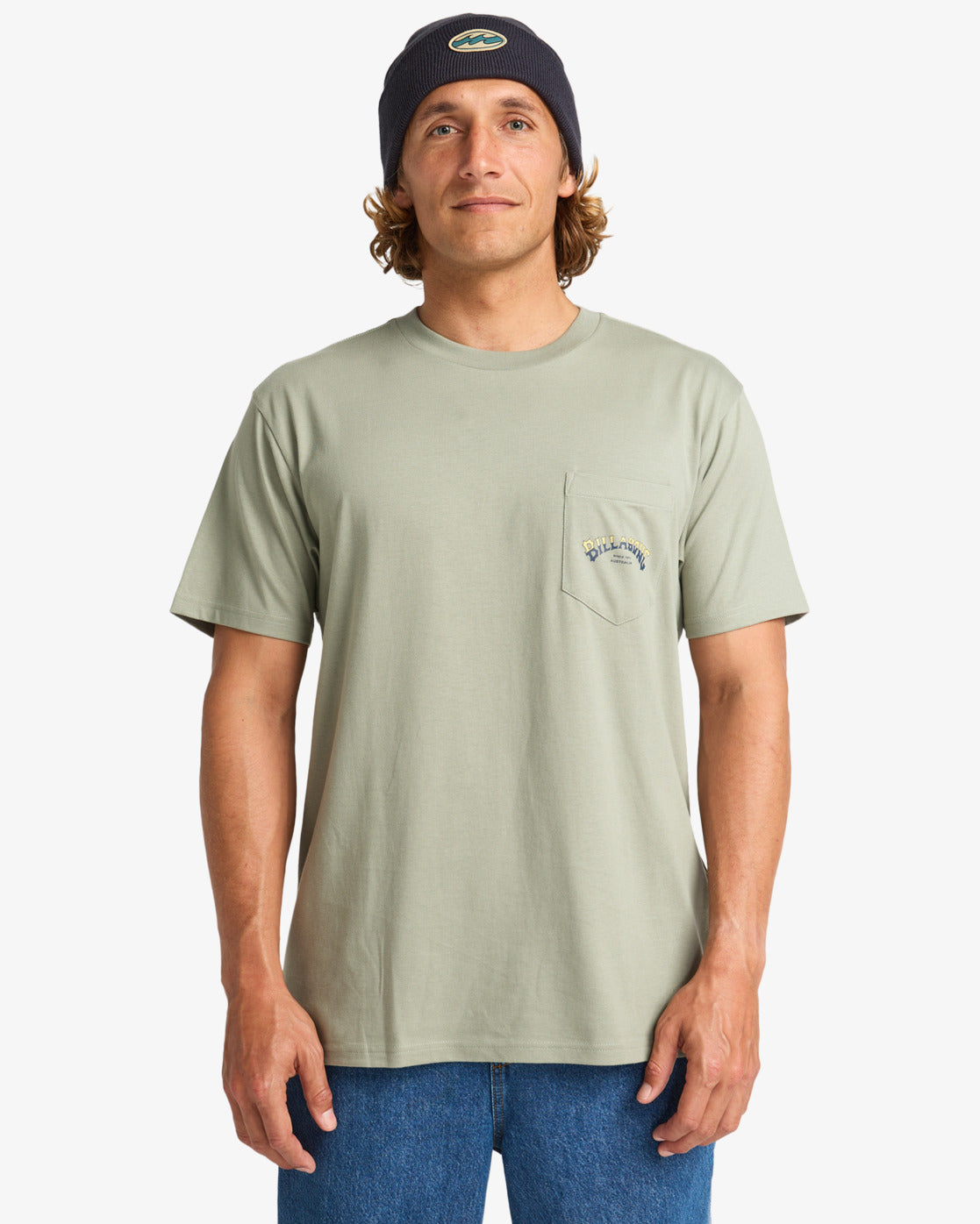 Billabong Stacked Arch - Taschen-T-Shirt für Männer