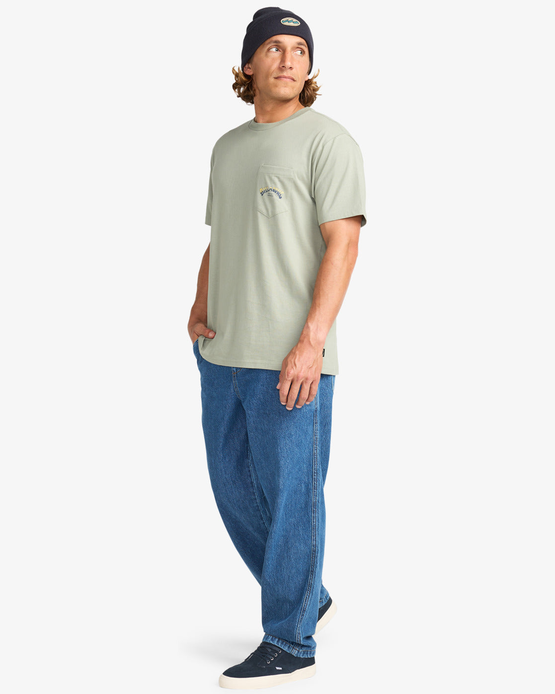 Billabong Stacked Arch - Taschen-T-Shirt für Männer