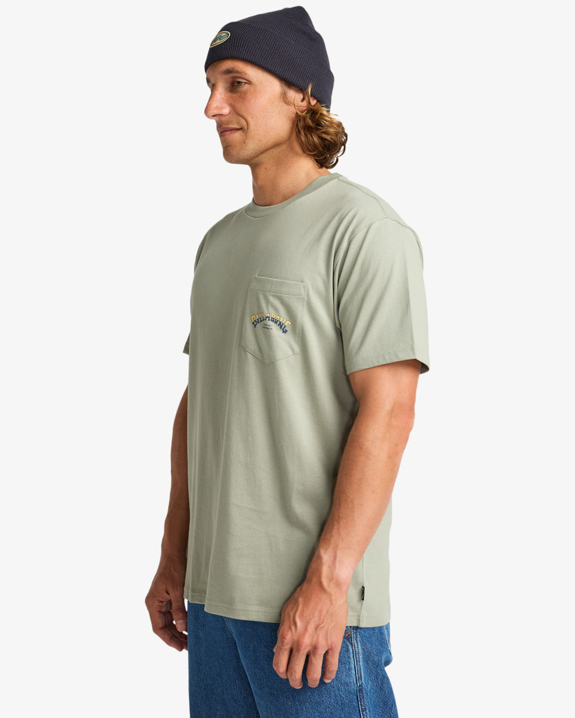 Billabong Stacked Arch - Taschen-T-Shirt für Männer