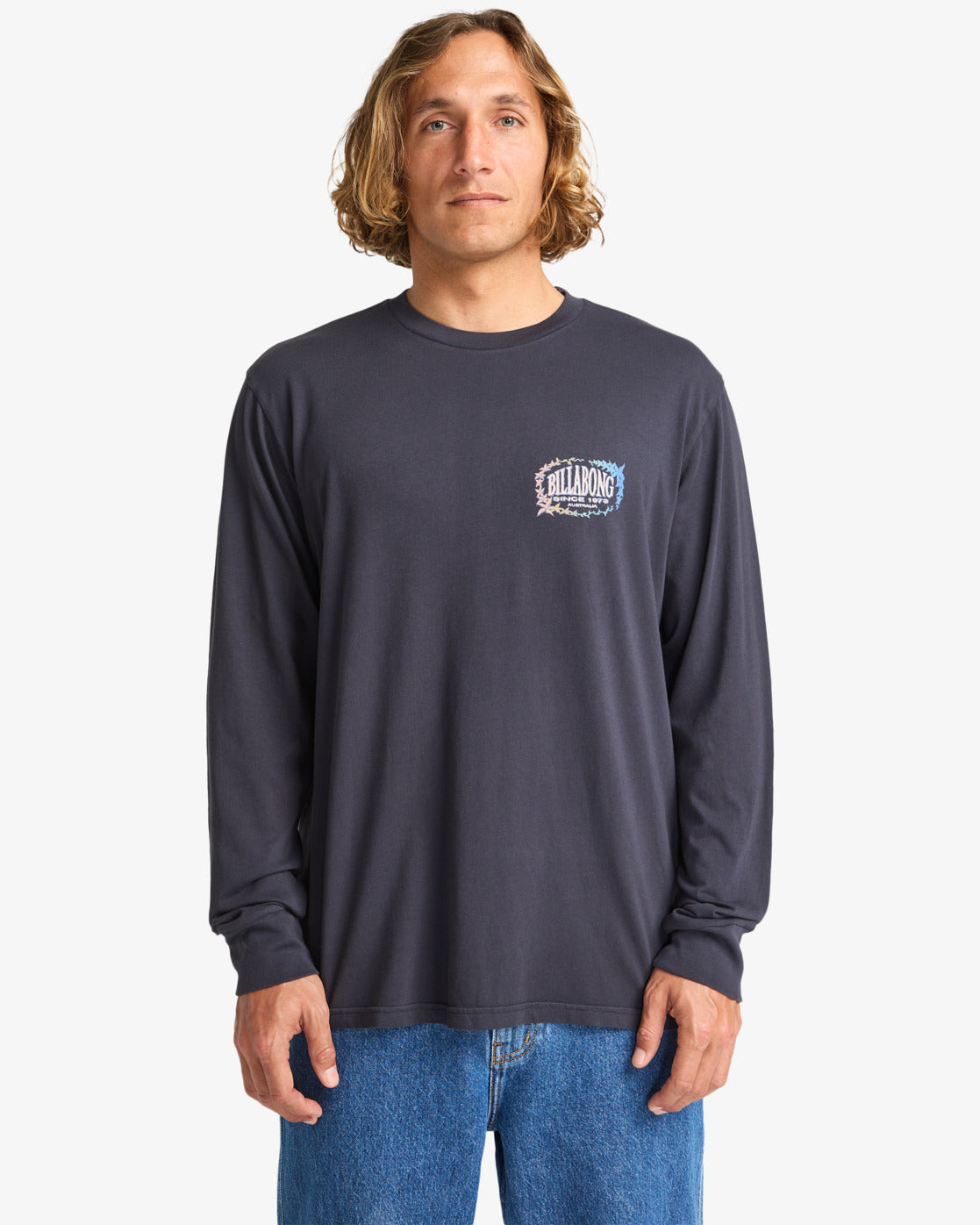 Billabong The Bay Wave Washed - Longsleeve für Männer