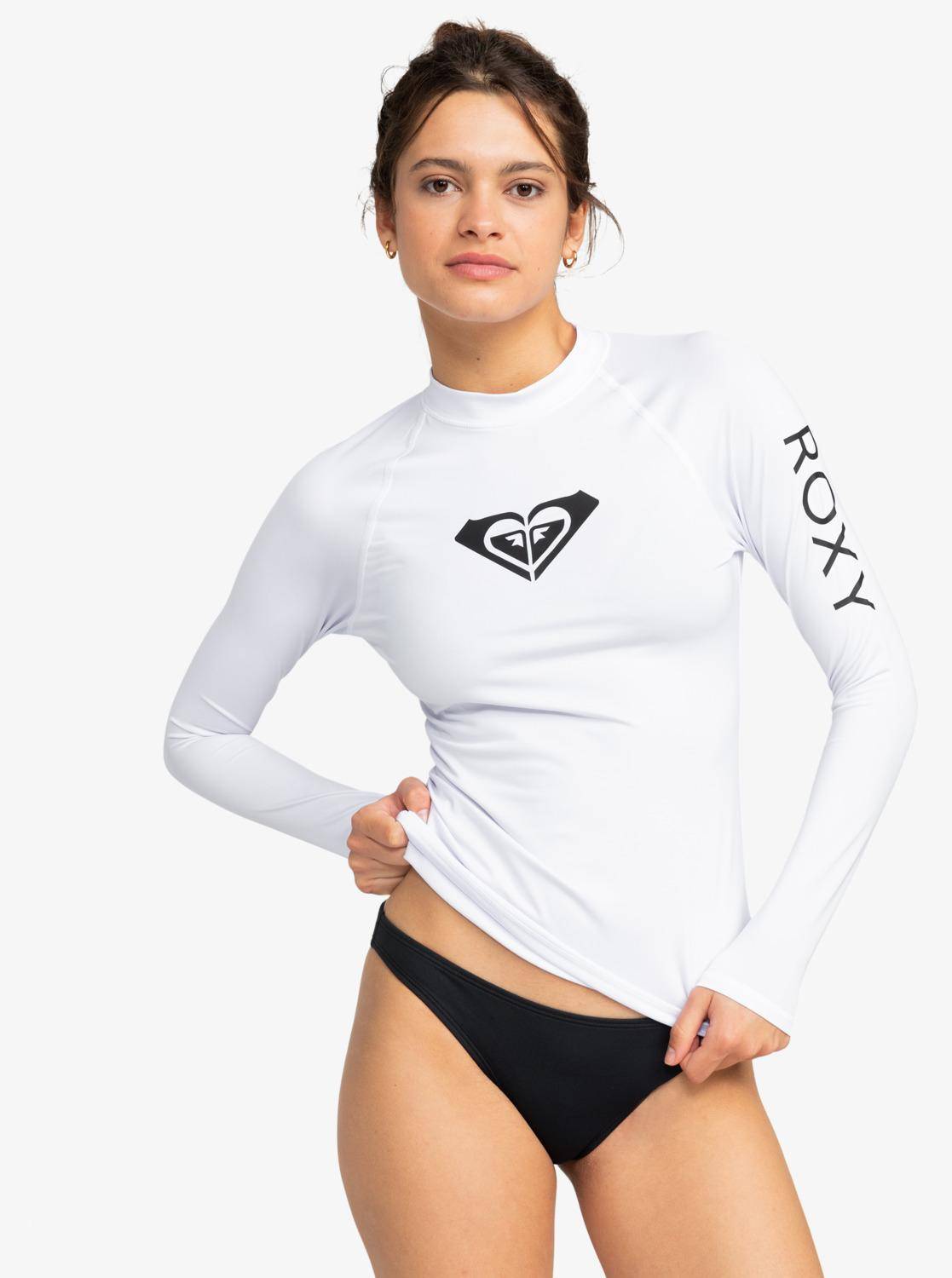 Roxy Whole Hearted - Langärmliger Rashguard mit UPF 50 für Frauen
