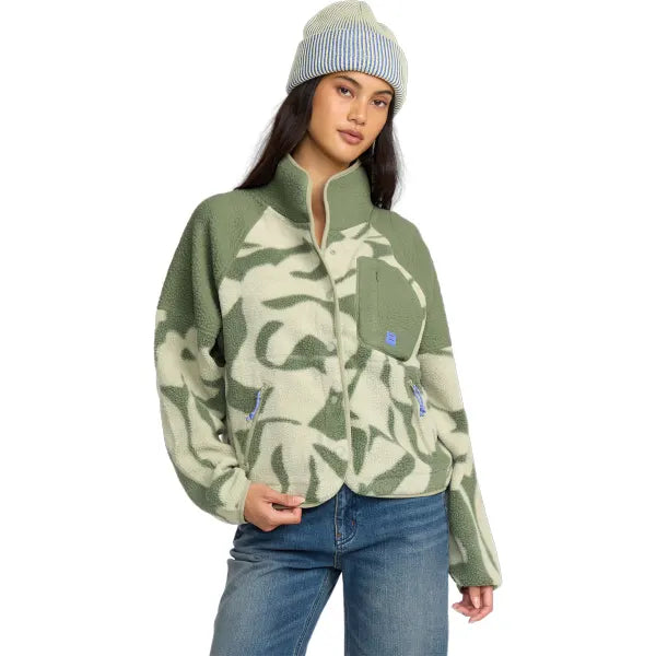 Billabong Popoyo Snap Up - Fleece-Jacke