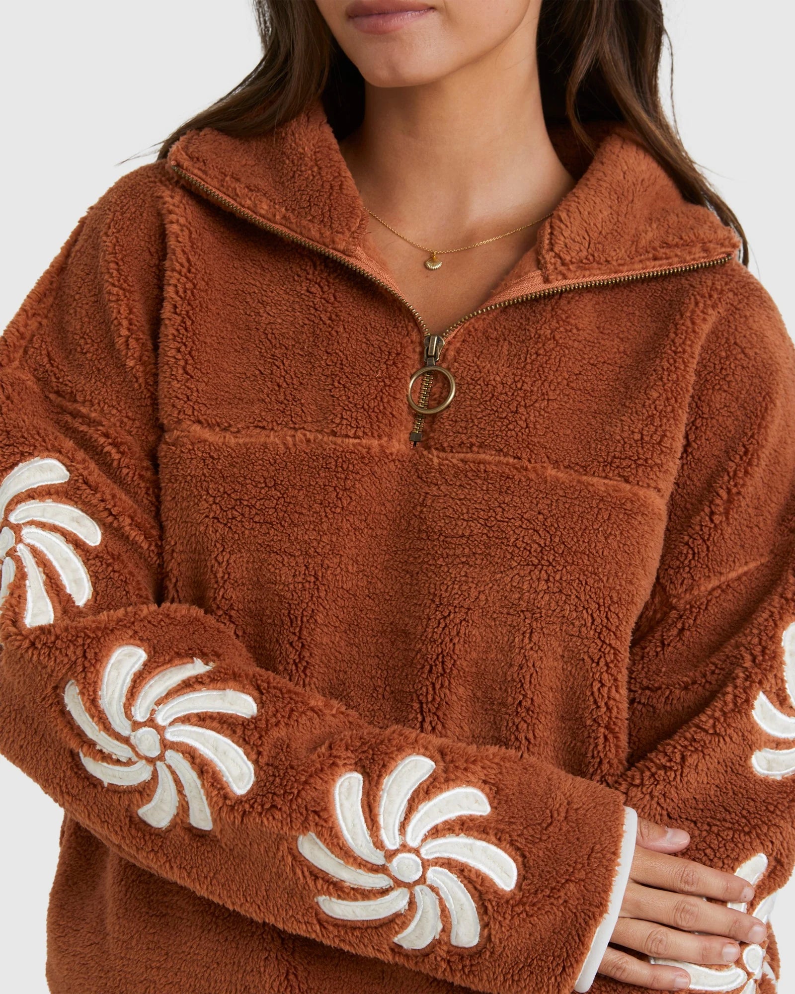 Billabong Sun Fun - Pullover mit Reißverschlusskragen